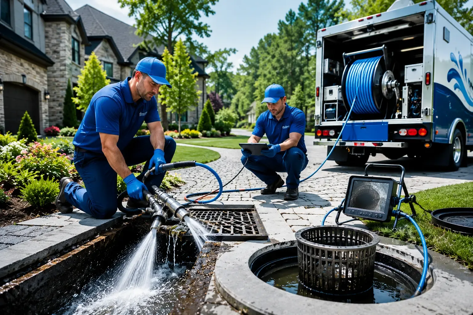 Local outdoor drain cleaning professionals in Oldhams, VA